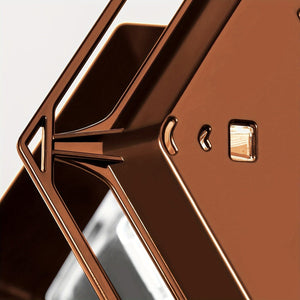 Planet Gates Red-brown / 22.1X19.3X19.81 Cm 1pc Bird Feeders For Outside, With A Latch Feature Bird Feeder, Retractable Bird Feeder, Wild Bird Seed For Outside Feeder Garden Decoration Yard Art For Bird Watchers