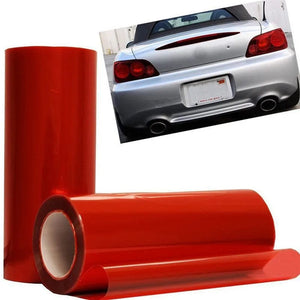 Planet Gates Red Car Light Headlight Taillight Tint Vinyl Film Sticker Sheet Fog Light Rear Lamp Matt Smoke Film 60/150cmx30CM