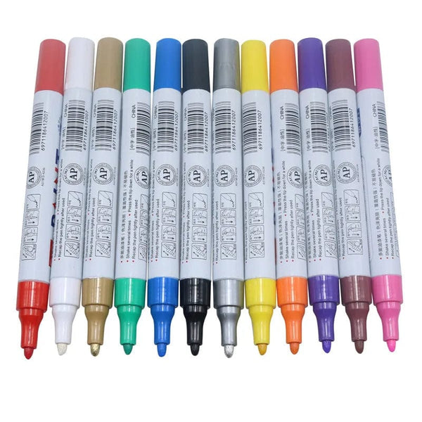 Planet Gates Red Car Scratch Repair Pen Auto Touch Up Paint Pen Fill Remover Vehicle Tyre Paint Marker Clear Kit for Car Styling Scratch Fix Care