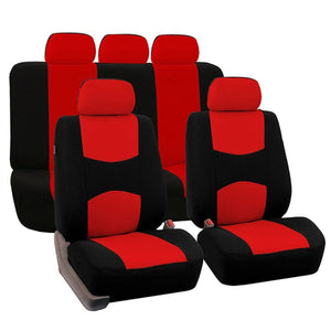 Planet Gates Red Car Seat Cover For 5 Seats Universal Fit Seat Covers For SUV Interior Accessories Car Seat Protector For Cars Trucks And SUV