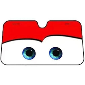 Planet Gates red Car Solar Protection 4 Colors Eyes Heated Windshield Sunshade Car Window Windscreen Cover Sun Shade Auto Sun Visor Car-covers