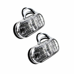 Planet Gates Red / CHINA 2 Pcs Durable Led Side Marker Lights for Trailer Trucks Caravan Side Clearance Marker Light Lamp Led Lorry Amber Red White