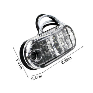 Planet Gates Red / CHINA 2 Pcs Durable Led Side Marker Lights for Trailer Trucks Caravan Side Clearance Marker Light Lamp Led Lorry Amber Red White