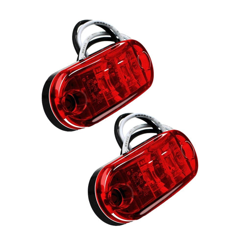 Planet Gates Red / CHINA 2 Pcs Durable Led Side Marker Lights for Trailer Trucks Caravan Side Clearance Marker Light Lamp Led Lorry Amber Red White