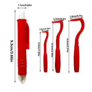 Planet Gates Red / CHINA Dog Tick Remover Tool 4 pcs Tick Remover Kit for Cats and Dogs Flea Remover Comb Lice Supplies for Pet Dog Cat Human Horse