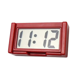 Planet Gates Red / CHINA Mini Digital Clock Large Screen Car Dashboard Electronic Clock Self-adhesive Mini Clock Durable Car Clock For Truck Dashboard