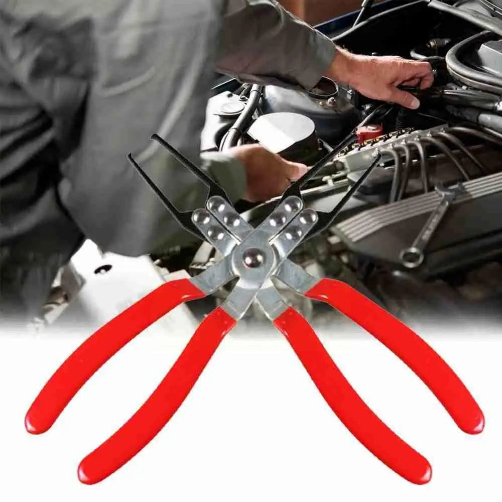 Planet Gates RED / China Universal Auto Relay Disassembly Clamp Fuse Puller Relay Fuse Pliers Relay Puller Relay Remover Plier Auto And 9" Tool