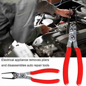 Planet Gates RED / China Universal Auto Relay Disassembly Clamp Fuse Puller Relay Fuse Pliers Relay Puller Relay Remover Plier Auto And 9" Tool