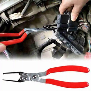 Planet Gates RED / China Universal Auto Relay Disassembly Clamp Fuse Puller Relay Fuse Pliers Relay Puller Relay Remover Plier Auto And 9" Tool