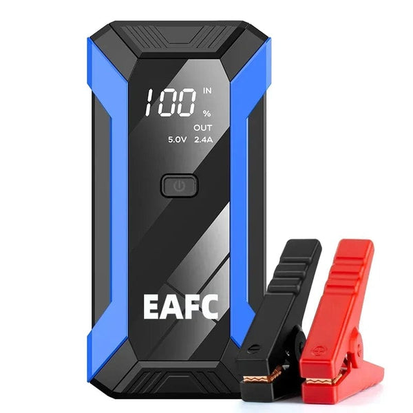 Planet Gates Red / CZECH REPUBLIC 12V Car Jump Starter 1200A Output Portable Emergency Start-up Charger Petrol Car Power Bank Booster Battery Starting Device
