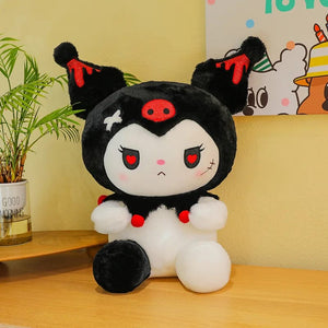 Planet Gates Red Devil / 25cm 25/50cm Sanrio Dark Devil Kuromi Doll Plush Toy Cute Girl Cloth Doll Large Plushies Pillow Children's Birthday Gift