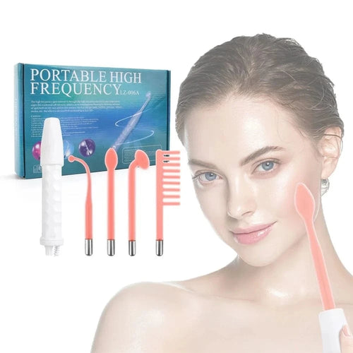 Planet Gates Red EU Skin Care Face Tools Handheld 4 in 1 Handheld Microcurrent Facial Device