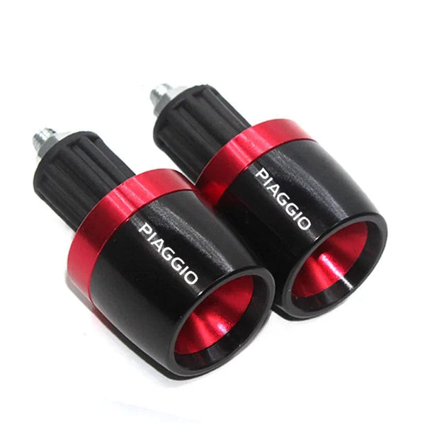 Planet Gates Red For Piaggio BQY BYQ FLY Liberty Medley 150 ZIP50 125 ww150 Beverly 300  Motorcycle CNC 7/8"22MM Grips Handle Bar Cap End Plugs