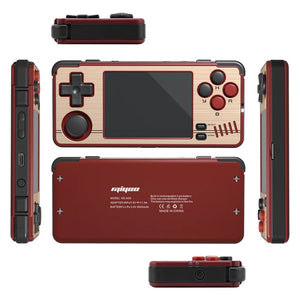 Planet Gates Red Gold / 64G(15K Games) MIYOO A30 Handheld Game Console 2.8'' IPS Screen Linux System Horizontal Retro Emulator Video Console Vibration Motor Kids Gifts