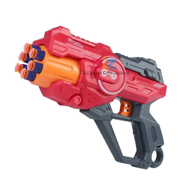 Planet Gates RED Kids Soft Bullets Guns Toy For Boy Adult Manual Foam Bullet Pistol EVA Foam Darts Gun Toys Weapon Children Outdoor Shooting Game