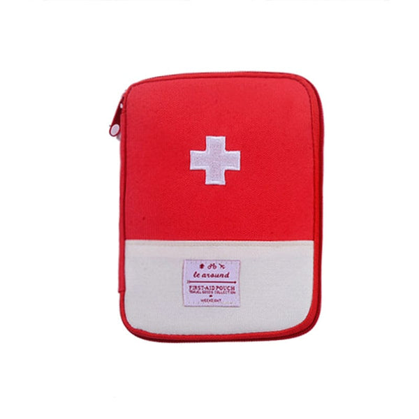 Planet Gates Red / L-18*13*13cm Stay Prepared On-the-Go: Cute Mini Portable Car Medicine Bag