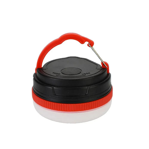 Planet Gates Red LED Camping Light 3 Lighting Modes Hanging Camp Lamp Emergency Light with Magnet for Outdoor Work Tent Hiking