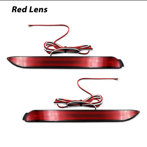 Planet Gates Red Lens / CHINA Bumper Reflector Lights For Toyota RAV4 Harrier Sienna EZ Alphard Aygo for Lexus GX470 RX300 5630 NX RC Tail/Brake,Rear Fog Lamp