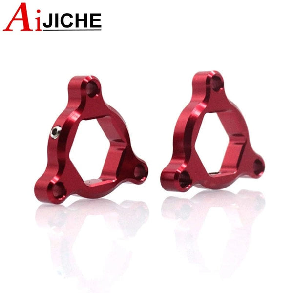 Planet Gates Red Motorcycle Accessories 19mm Suspension Fork Preload Adjusters For HONDA CRF 1000L CRF1000L Africa Twin ABS/DCT 2016 2017 2018