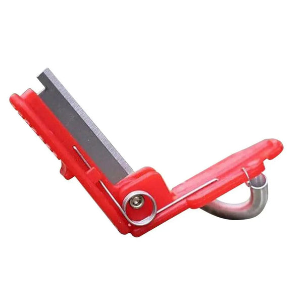 Planet Gates Red Multifunction Thumb Knife Garden Pruner Fruit Picking Device Safe Fruit Blade Tool Cutting Blade Rings Finger Protector Catcher