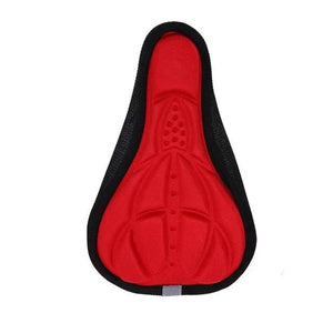 Planet Gates Red New 3D Bicycle Saddle Soft Cover Comfort Breathable Sponge Foam Seat Cushion Cycling Seat Pad Ciclismo Mountain Bike Accessories
