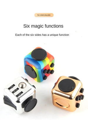 Planet Gates Red New Antistress Fidget Compression Sensory  New Novelty Magic Dice Toys for Children Adults Stress Relief Toys Kids juguetes Toys