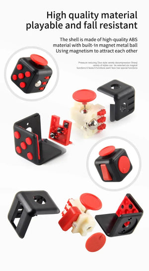 Planet Gates Red New Antistress Fidget Compression Sensory  New Novelty Magic Dice Toys for Children Adults Stress Relief Toys Kids juguetes Toys