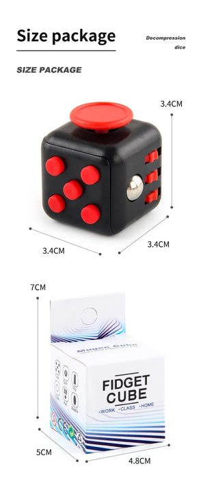 Planet Gates Red New Antistress Fidget Compression Sensory  New Novelty Magic Dice Toys for Children Adults Stress Relief Toys Kids juguetes Toys