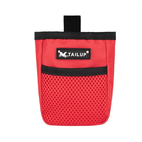 Planet Gates red Pet Dog Puppy Training Treat Snack Bait Pet Feed Pocket Pouch Obedience Agility Pouch Food Bag Pocket Snack Reward Waist Bag