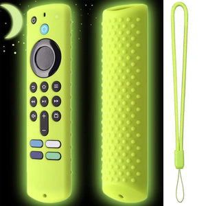 Planet Gates red Remote Protective Case Silicone Protective Sleeve Skin Glow In Dark Compatible For All-new Amazon Fire TV Stick 4K 2023 Remote