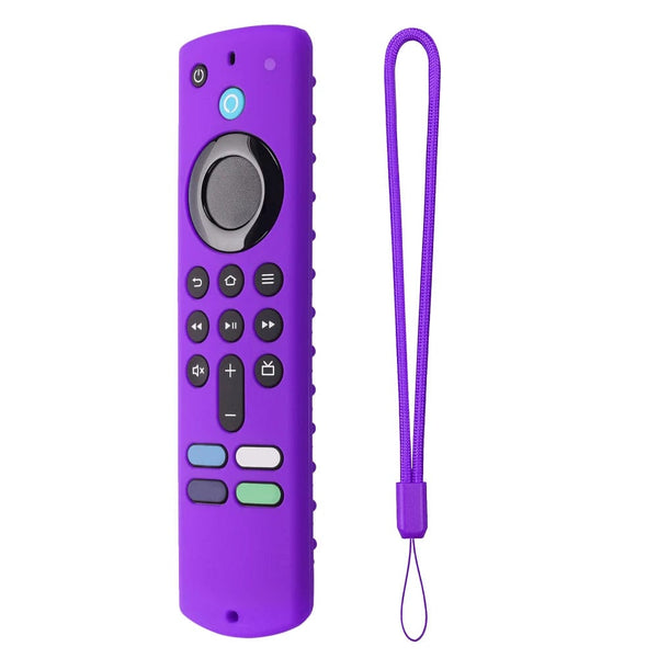 Planet Gates red Remote Protective Case Silicone Protective Sleeve Skin Glow In Dark Compatible For All-new Amazon Fire TV Stick 4K 2023 Remote