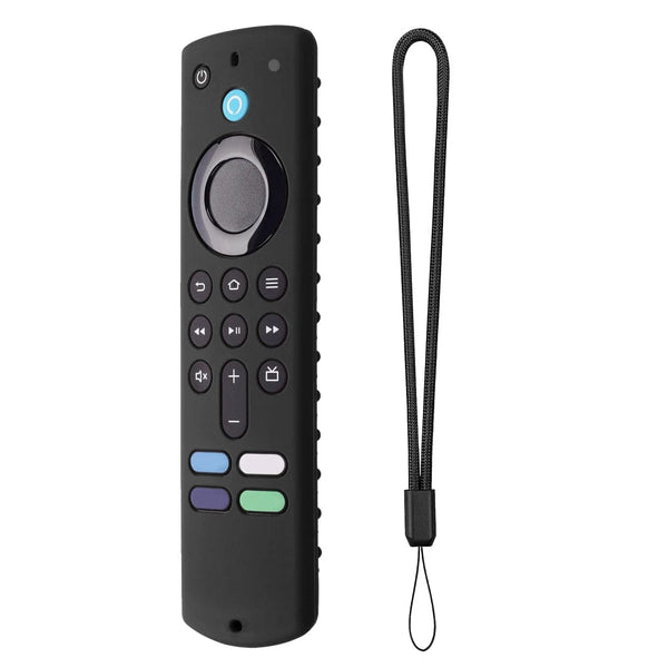Planet Gates red Remote Protective Case Silicone Protective Sleeve Skin Glow In Dark Compatible For All-new Amazon Fire TV Stick 4K 2023 Remote