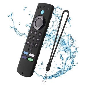 Planet Gates red Remote Protective Case Silicone Protective Sleeve Skin Glow In Dark Compatible For All-new Amazon Fire TV Stick 4K 2023 Remote