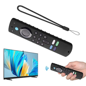 Planet Gates red Remote Protective Case Silicone Protective Sleeve Skin Glow In Dark Compatible For All-new Amazon Fire TV Stick 4K 2023 Remote