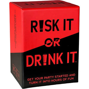 Planet Gates Red Risk It Or Drink It Fun Party Game For College Card Game Drinking Game Pregame Night Hilarious Dares Challenges Questions Adults