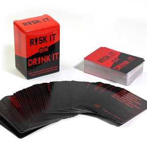Planet Gates Red Risk It Or Drink It Fun Party Game For College Card Game Drinking Game Pregame Night Hilarious Dares Challenges Questions Adults