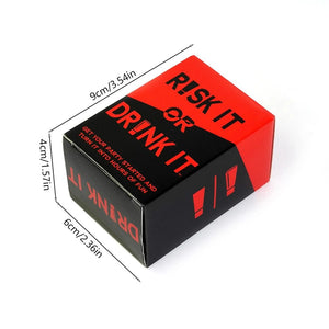 Planet Gates Red Risk It Or Drink It Fun Party Game For College Card Game Drinking Game Pregame Night Hilarious Dares Challenges Questions Adults