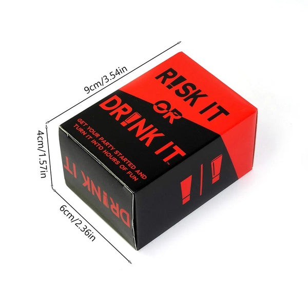 Planet Gates Red Risk It Or Drink It Fun Party Game For College Card Game Drinking Game Pregame Night Hilarious Dares Challenges Questions Adults