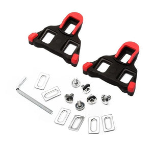 Planet Gates Red Road Bicycle Pedal SPD Cleat for Shimano SPD-SL Locking Cycling Pedals Cleat for Shimano Sh11 System Shoes 6 Degree Float Clip