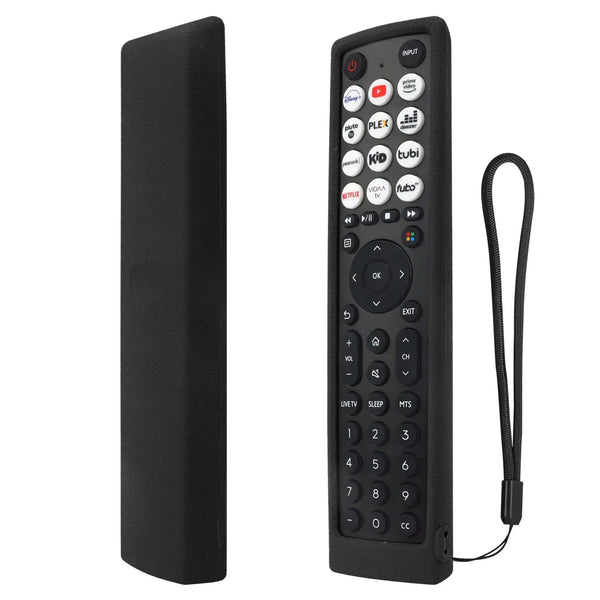 Planet Gates Red Silicone Case Fit for Hisense Smart Vidaa TV remote control EN2J36H EN2F36H EN2D36H ERF2N36H Protective Sheath Cover Anti-Slip ﻿