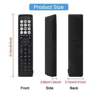 Planet Gates Red Silicone Case Fit for Hisense Smart Vidaa TV remote control EN2J36H EN2F36H EN2D36H ERF2N36H Protective Sheath Cover Anti-Slip ﻿