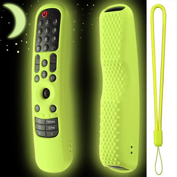 Planet Gates red Silicone Case For 2021 LG Smart TV Remote Control LG MR21GA LG MR 21GC Dustproof Life-Waterproof Anti-drop