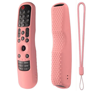 Planet Gates red Silicone Case For 2021 LG Smart TV Remote Control LG MR21GA LG MR 21GC Dustproof Life-Waterproof Anti-drop