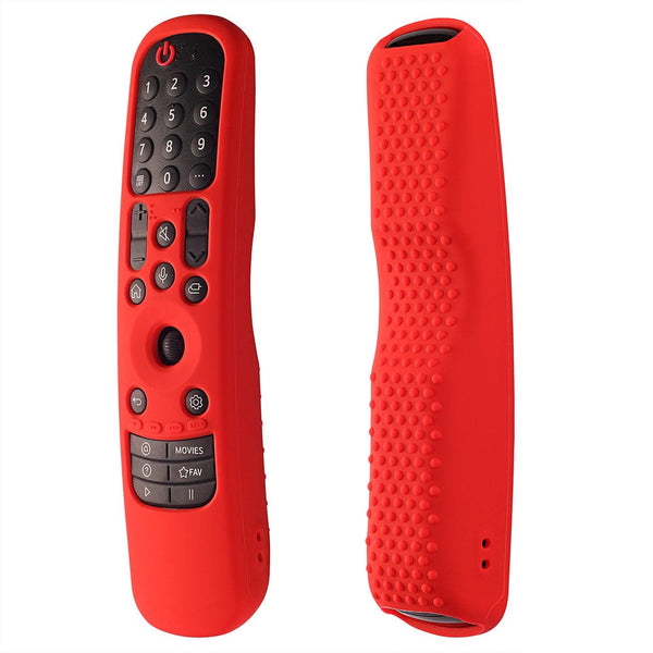 Planet Gates red Silicone Case For 2021 LG Smart TV Remote Control LG MR21GA LG MR 21GC Dustproof Life-Waterproof Anti-drop