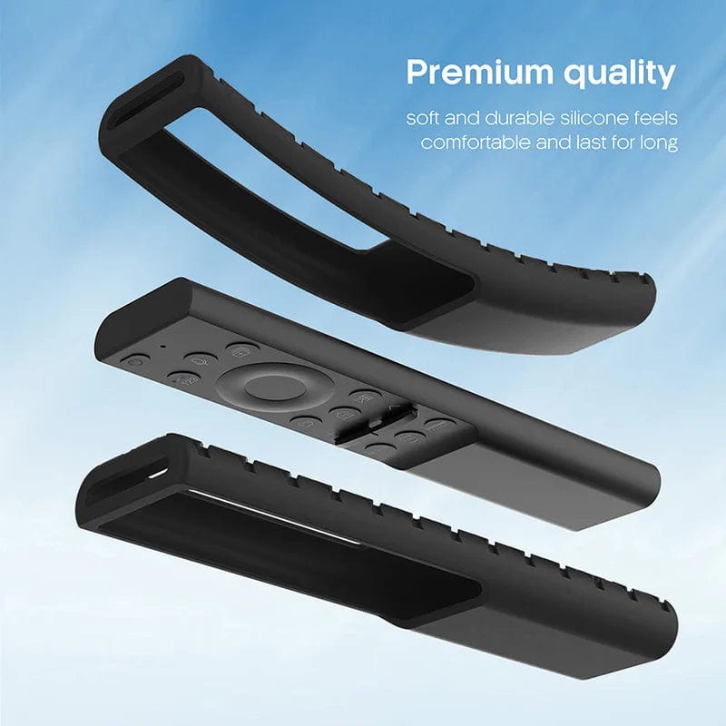 Planet Gates Red Silicone Protective Case For 2022 Samsung Solar Remote Control BN59 BN68 Smart TV Shockproof Cover Sleeve For TM-1990C 2180