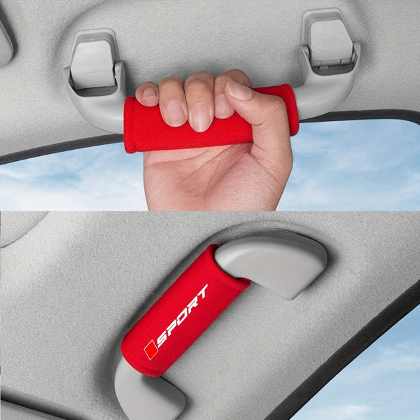 Planet Gates Red / SPORT-R 1pc Fluff Car Roof Door Handle Protector Car Armrest Cover For Audi For BMW For Mercedes Benz For VW For Toyota