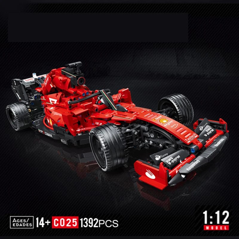 Planet Gates High-tech Building Blocks F1 Formula 1 Remote Control Super Racing Car Moc Bricks RC Technical Model Toy Creative Expert 1089pcs