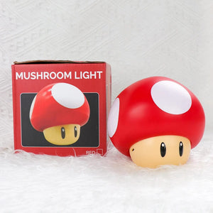 Planet Gates Red Super Mario LED Question Mark Night Light with Music Anime PeripheralsToad Children Bedroom Bedside Lamp USB Charging Gifts