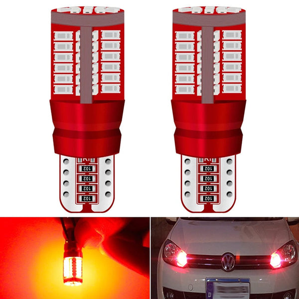 Planet Gates Red / T10 2pcs T10 W5W Car Interior Reading Dome Light Side Marker Lamp 168 194 LED Auto Wedge Parking Bulb For Golf 7 4 6 Mk7 5 Gti Mk5 3