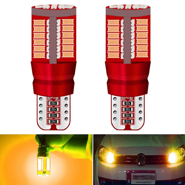 Planet Gates Red / T10 2pcs T10 W5W Car Interior Reading Dome Light Side Marker Lamp 168 194 LED Auto Wedge Parking Bulb For Golf 7 4 6 Mk7 5 Gti Mk5 3